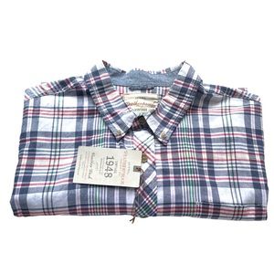 Weatherproof Vintage Long Sleeve Button Down Shirt with Oxford Collar in XXL NWT